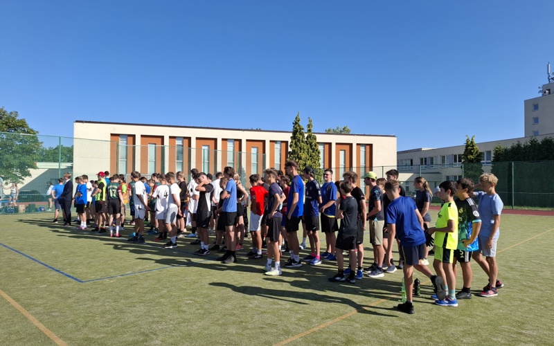 Závěrečný fotbalový turnaj gymnázia