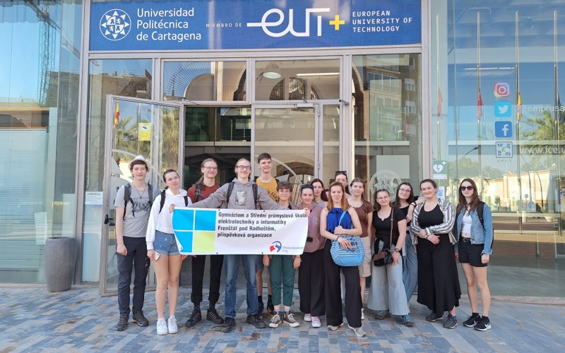 Erasmus+ ve španělské Cartageně – poznávací cesta za historií, kulturou a přírodou